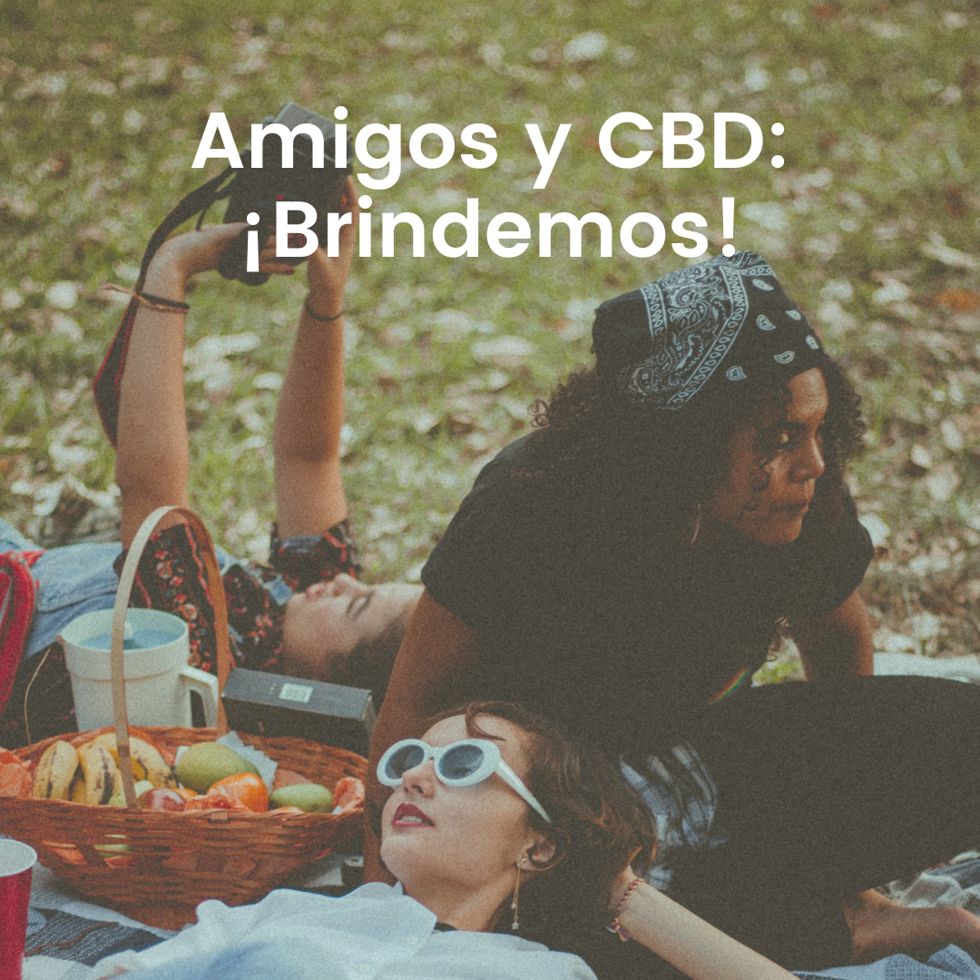 Friends and CBD: Let's toast!